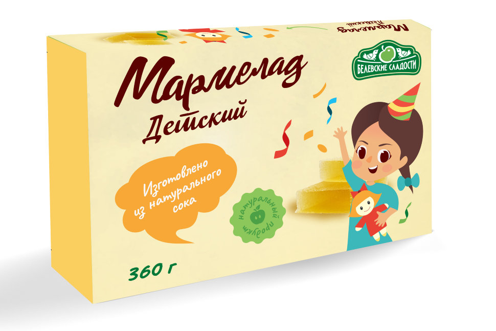  Мармелад  "Детский" белевский 360г   в Новоуральске