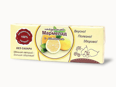  Мармелад натуральный "Лимон" 140г в Новоуральске