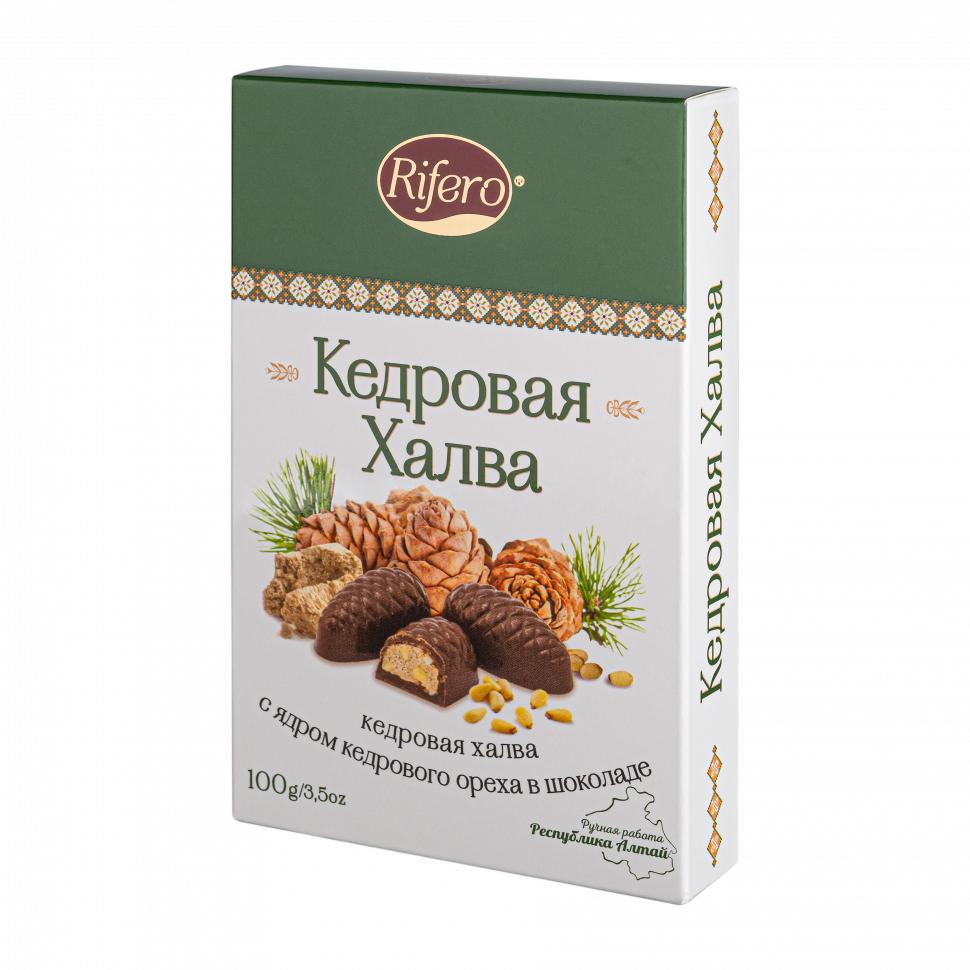  Риф и ко Конфеты "Кедровая халва" 100г   в Новоуральске