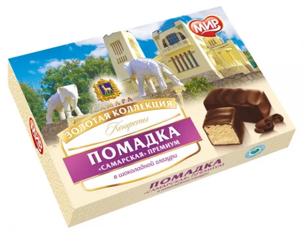 №2 КФ МИР Помадка ШОКОЛАДНОЙ ГЛАЗУРИ 145г  в Новоуральске