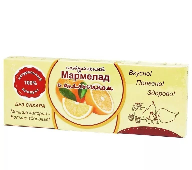  Мармелад натуральный "Апельсин" 140г в Новоуральске
