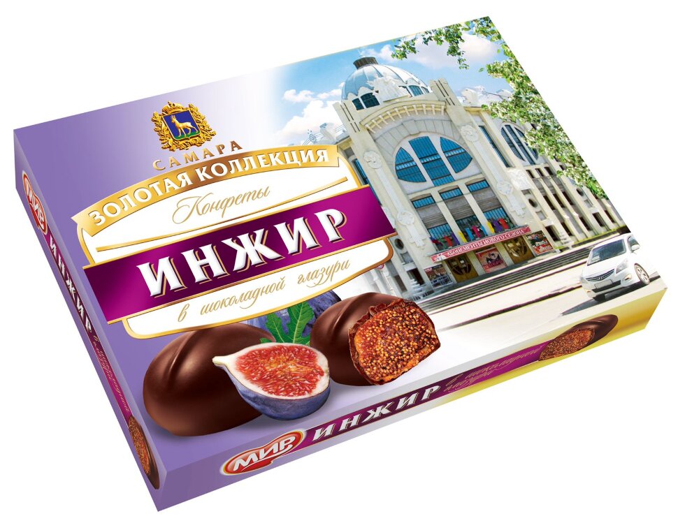  КФ МИР Инжир в шоколадной глазури 160г в Новоуральске